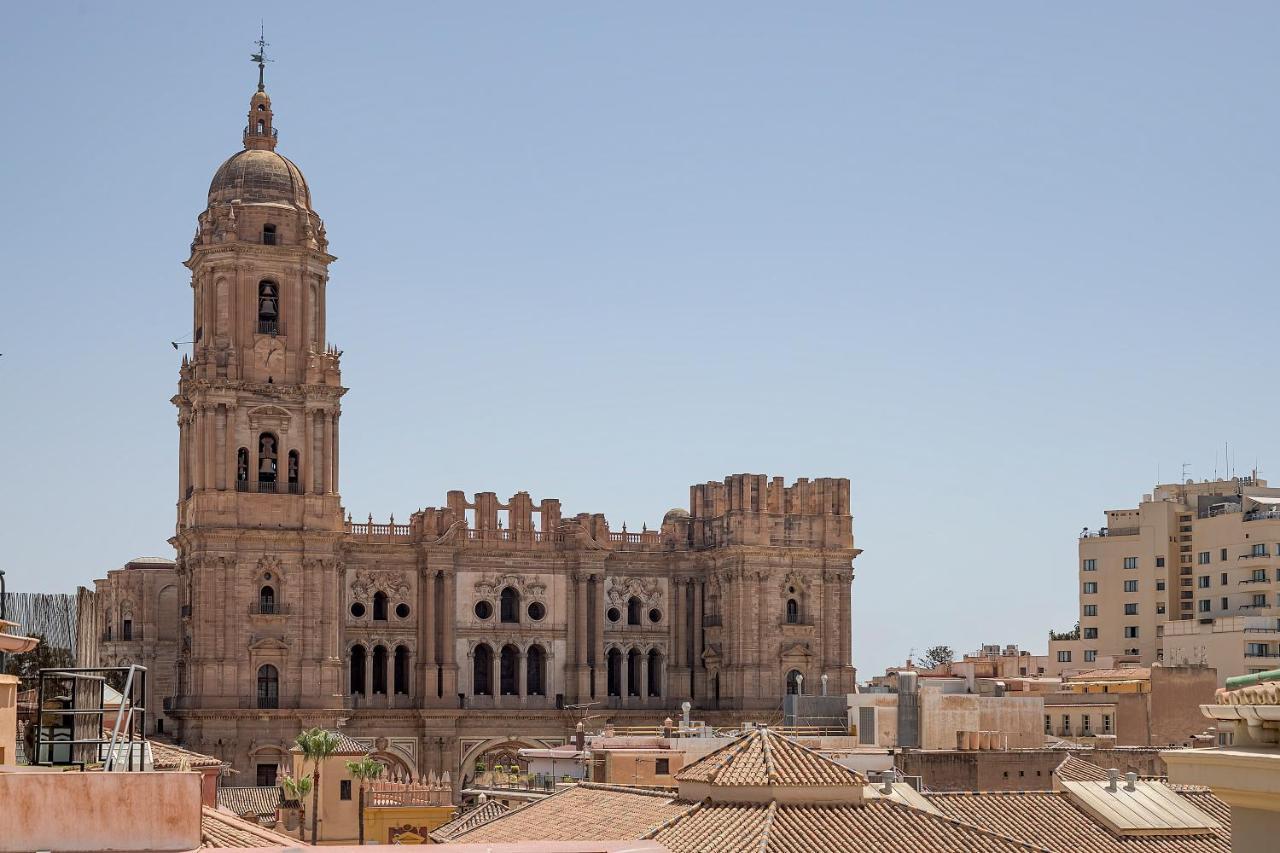 Homey Apt- Atico Con Vistas A La Catedral Málaga Buitenkant foto